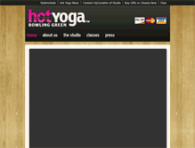 Tablet Screenshot of hotyogabowlinggreen.com